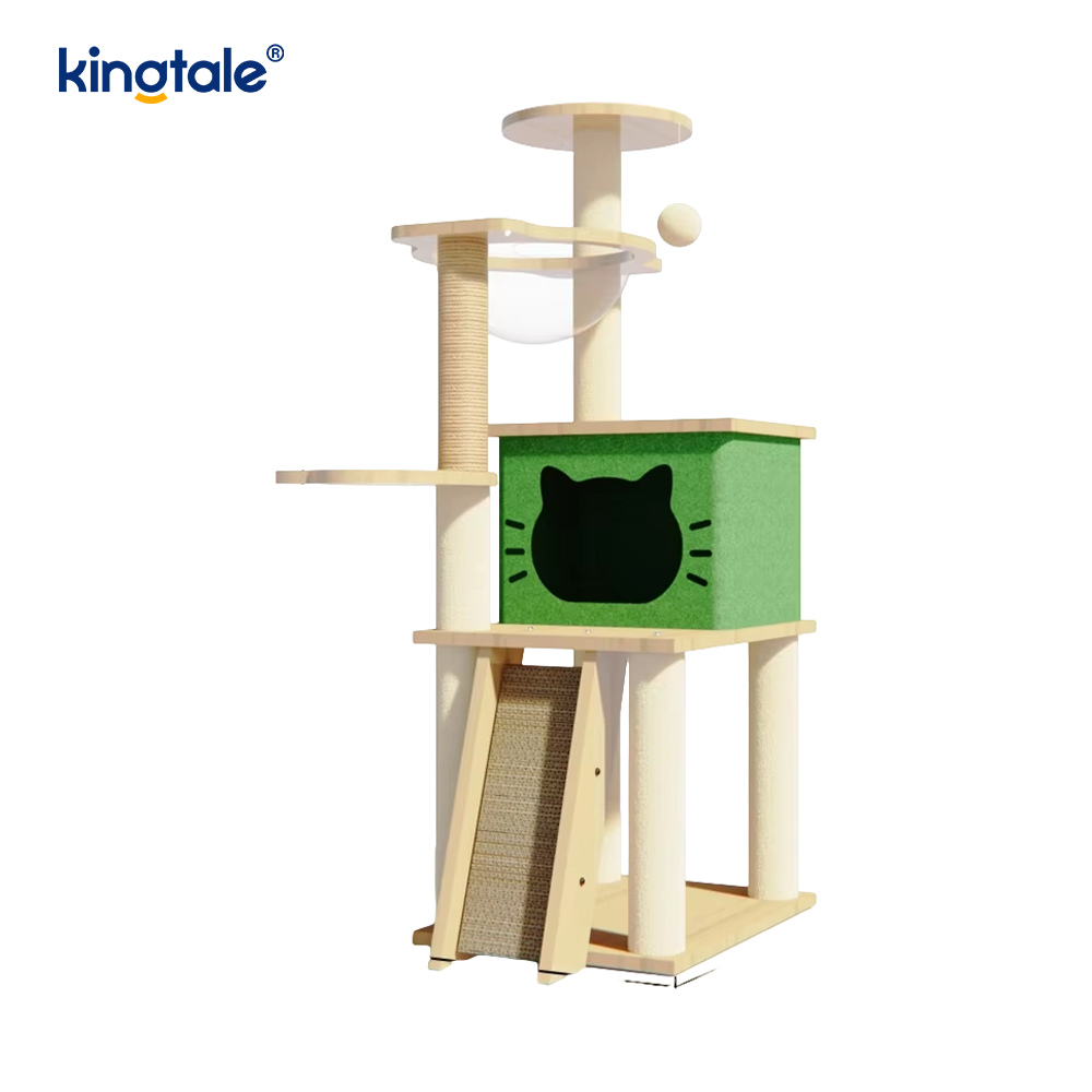 MDF অনুভূত বিড়াল গাছ