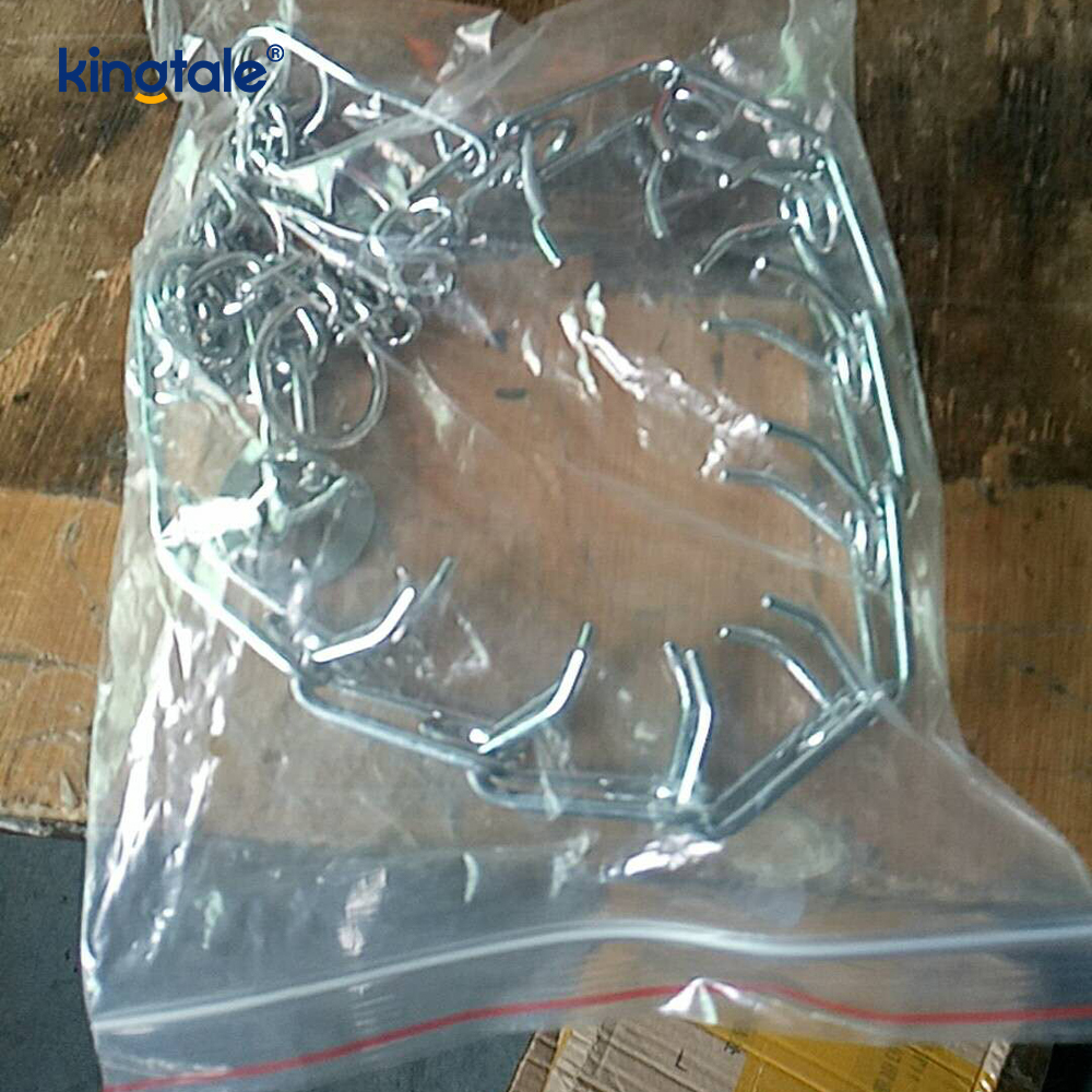পোষা চিমটি চোক কলার কার্বন ইস্পাত মেটাল প্রং কুকুর প্রশিক্ষণ কলার